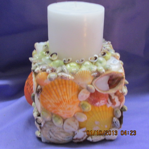 SeaShell Candle