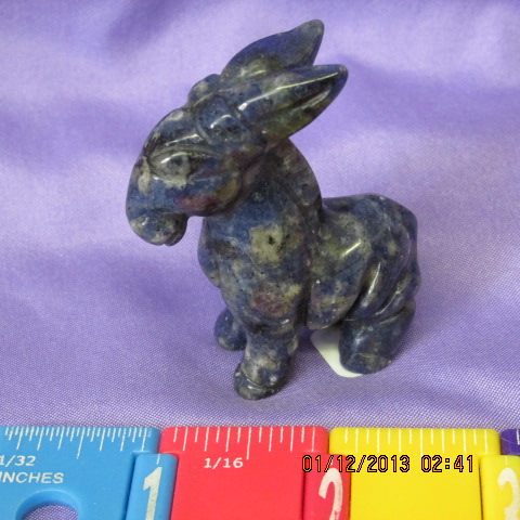 Sodalite Donkey Sitting
