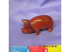 Red Jasper Pig Red Jasper Pig