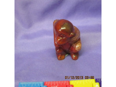 Red Jasper Monkey Crouching Red Jasper Monkey Crouching