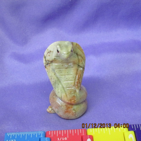 SoapStone Coiled Cobra