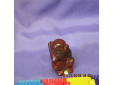 Small Red Jasper Monkey Small Red Jasper Monkey