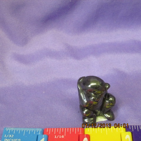 Snowflake Obsidian  Flying Pig