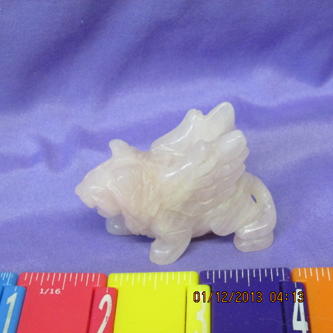 Rose Quartz Flying Pig